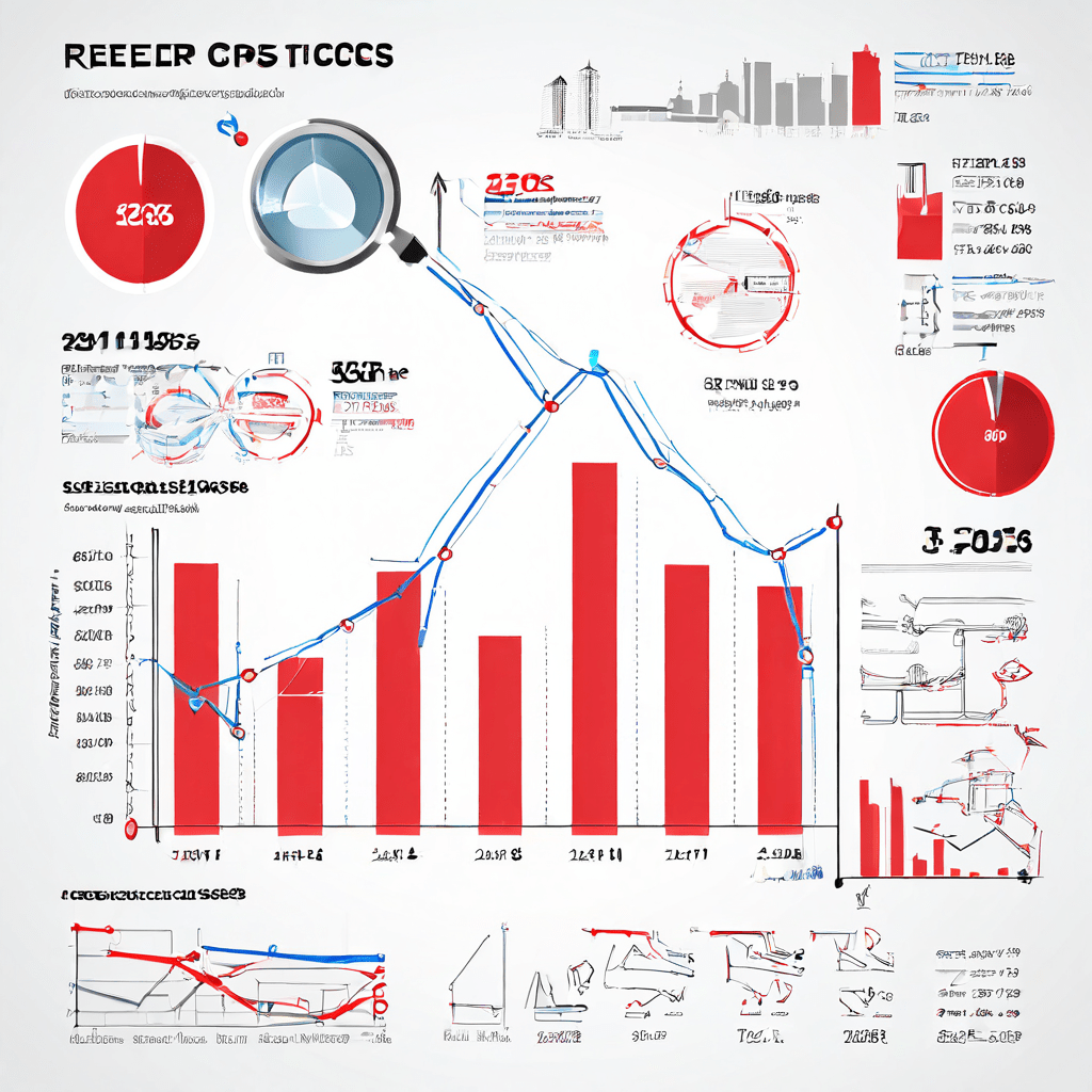 부동산 가격 차트에 돋보기와 빨간 화살표로 숨겨진 비용을 드러내는 인포그래픽이다.